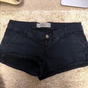 hollister navy shorts
